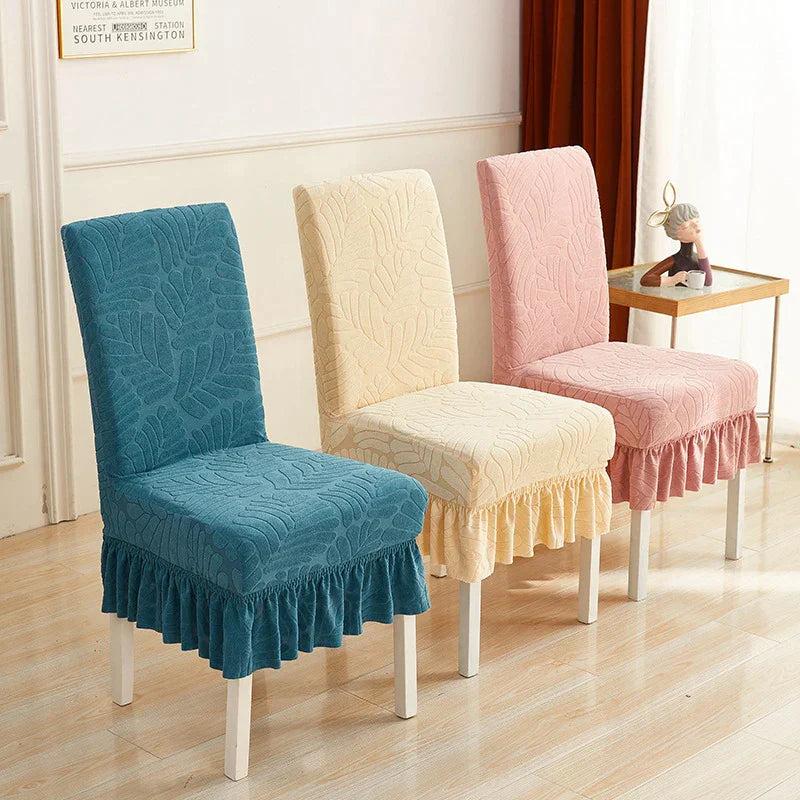 Thicker Fabric Skirt Chair Cover