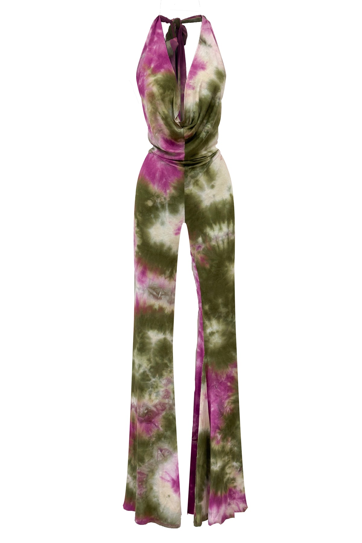 THE JUMPSUIT - TIE DYE ORCHID