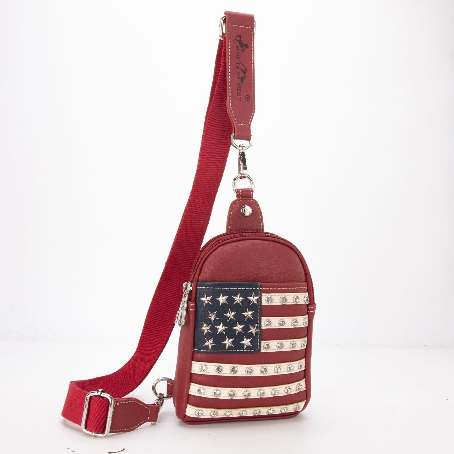 US04-210 Montana West American Pride Collection Sling Bag