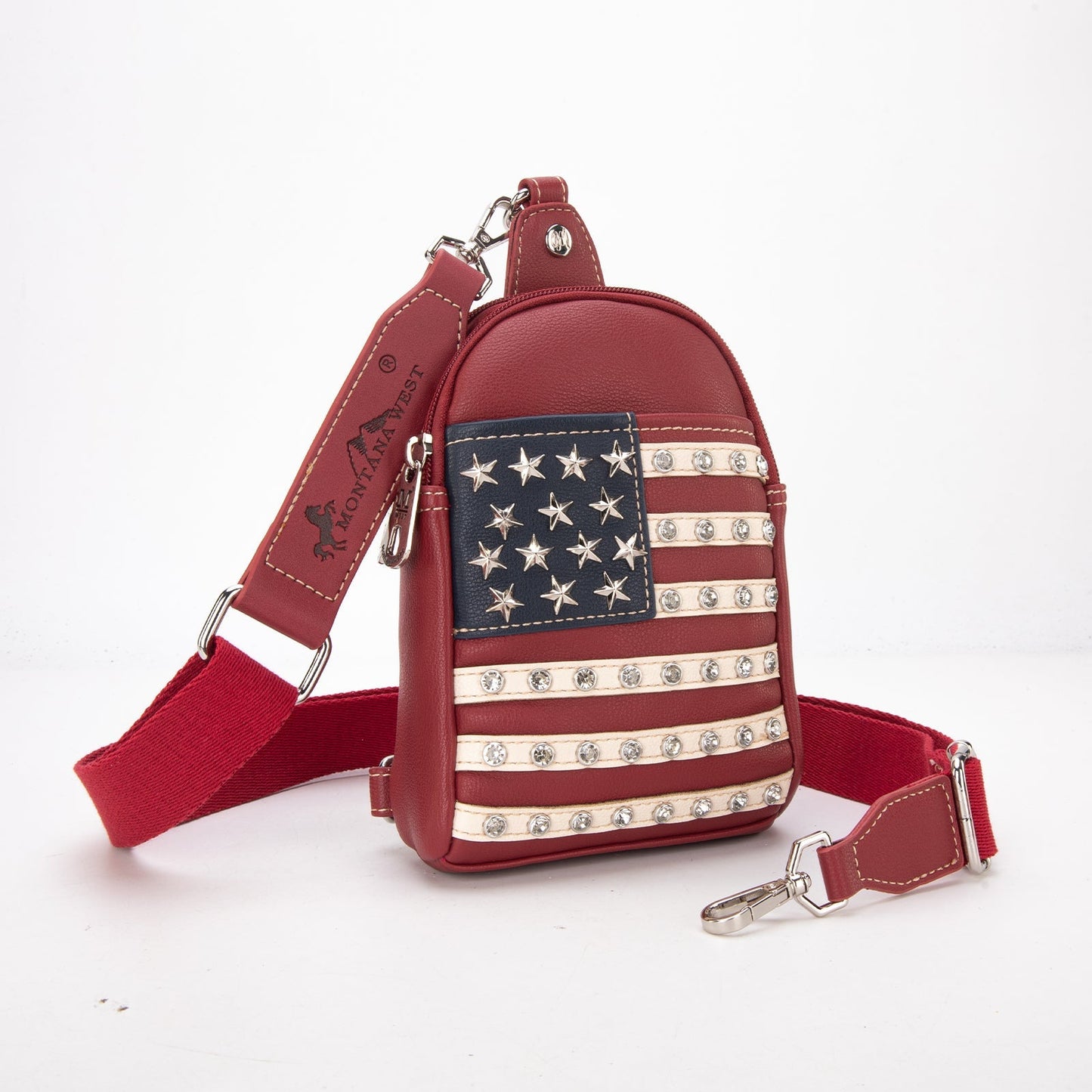 US04-210 Montana West American Pride Collection Sling Bag