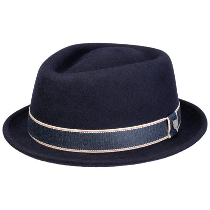 Vanderson Pork Pie Felt Fedora Hat