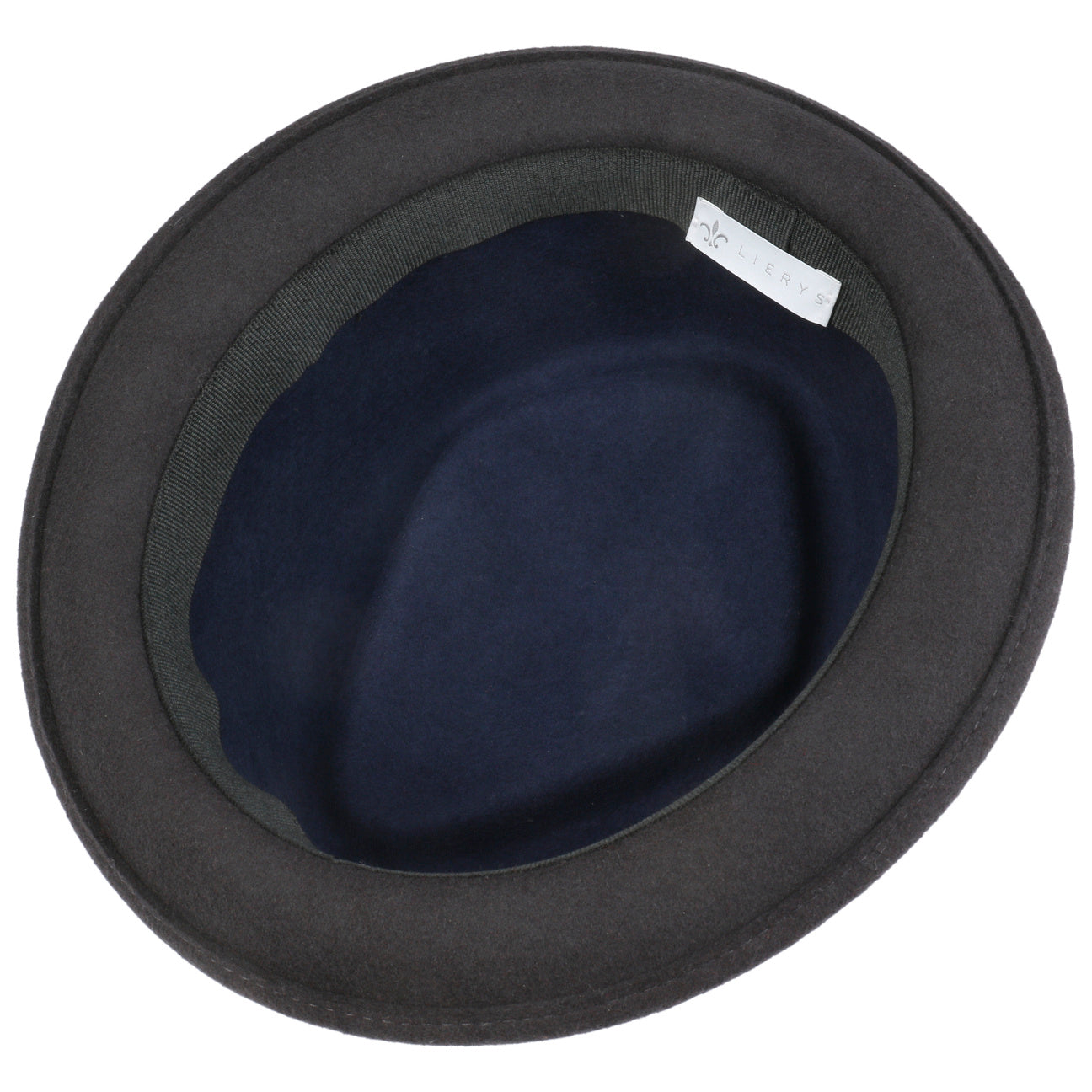 Vanello Twotone Pork Pie Fedora Hat