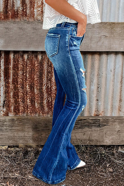 Dark Wash Flare Jeans