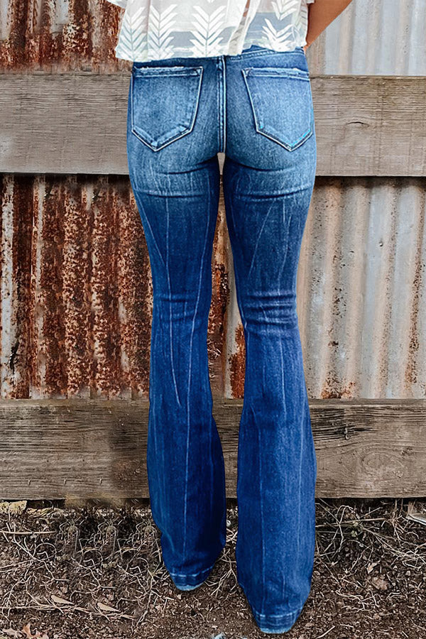 Dark Wash Flare Jeans