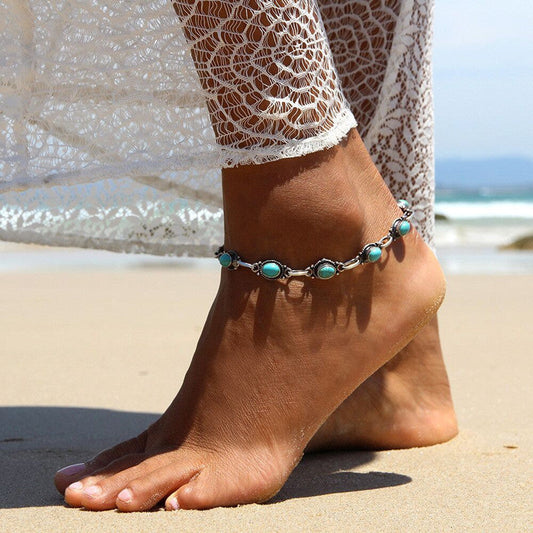 Turquoise Anklet