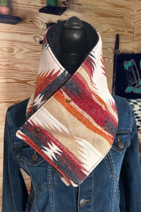 Western Print Scarf-40 Inches