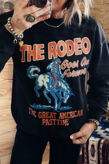 The Rodeo Printed Sweatshirt