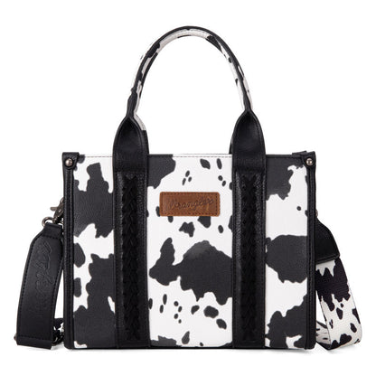 Wrangler Cow Print Concealed Tote Bag