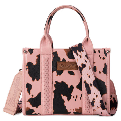 Wrangler Cow Print Concealed Tote Bag