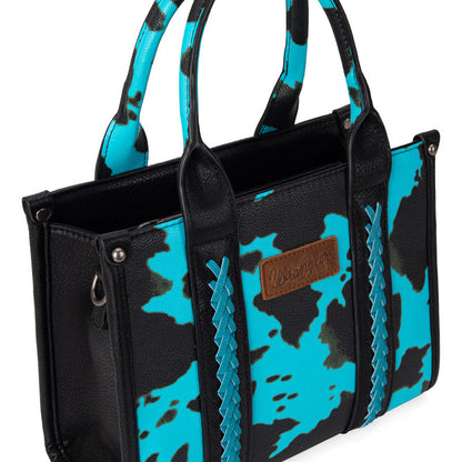 Wrangler Cow Print Concealed Tote Bag