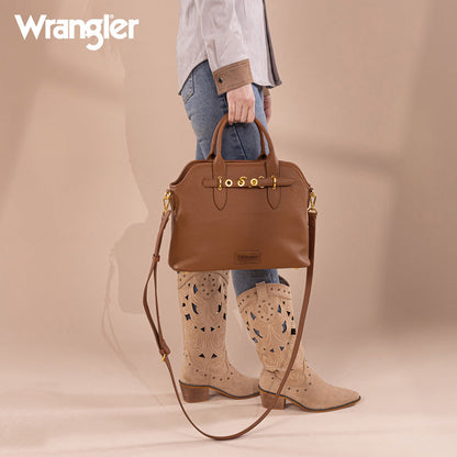 Wrangler Leather Tote Bag