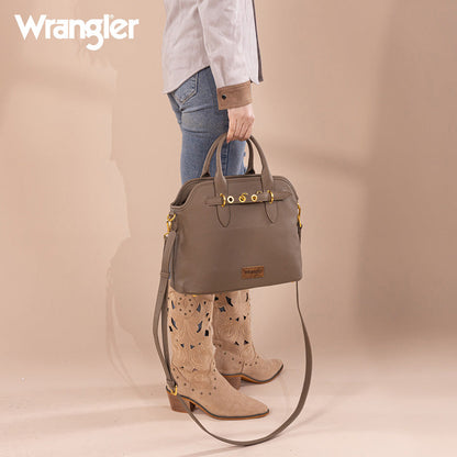 Wrangler Leather Tote Bag