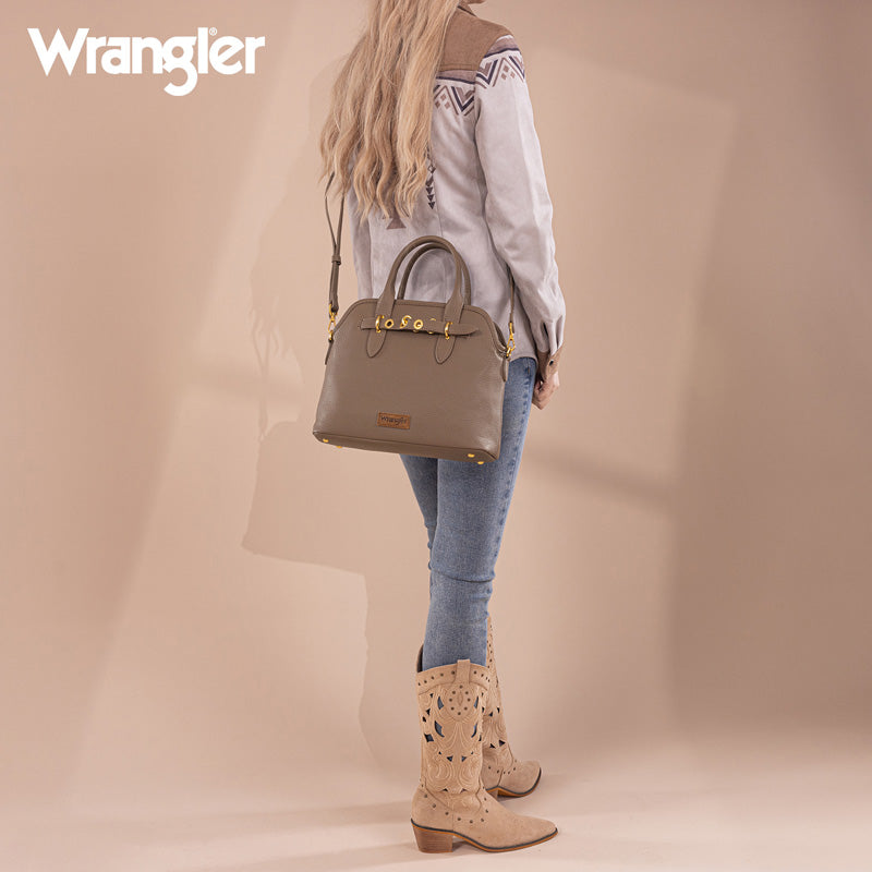 Wrangler Leather Tote Bag