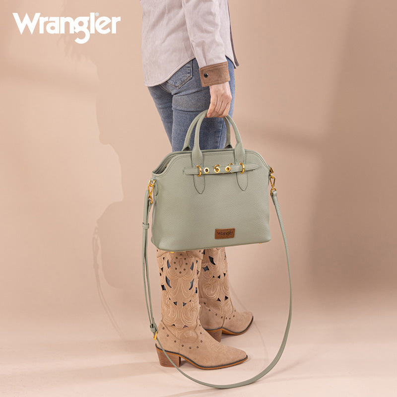 Wrangler Leather Tote Bag