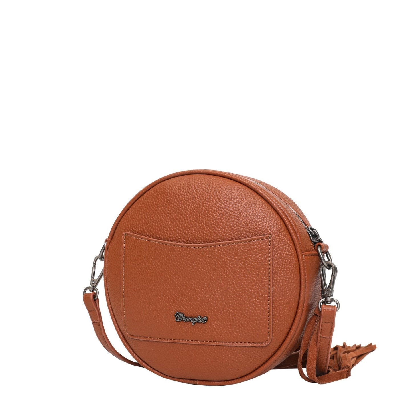 Wrangler Hair-on Collection Circle Wristlet /Crossbody Bag