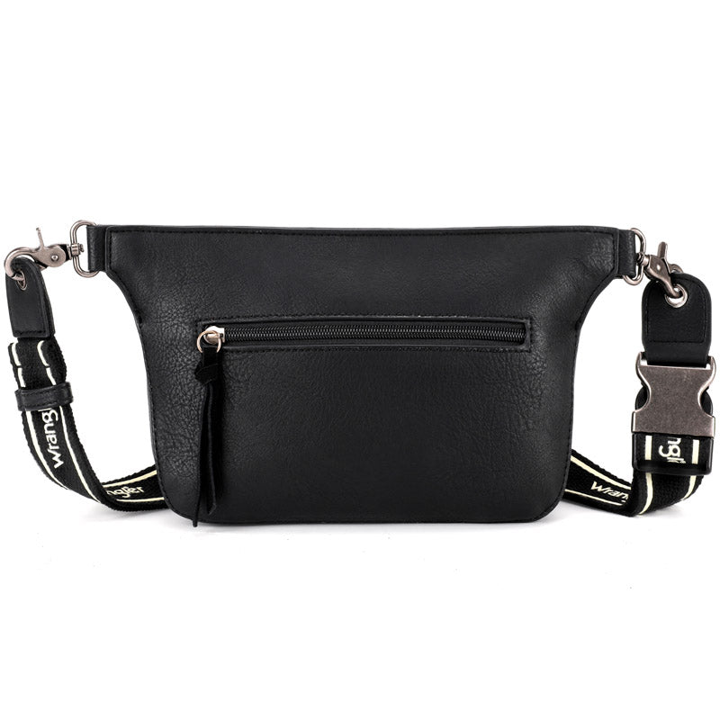 WG73-8194  Wrangler Fringe  Fanny Pack Belt Bag Sling Bag