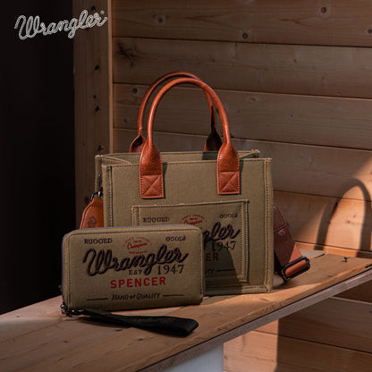 Wrangler Canvas Crossbody Purse