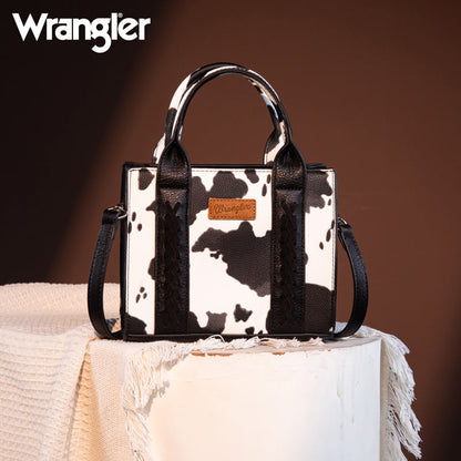 Wrangler Cow Print Concealed Mini Tote Bag