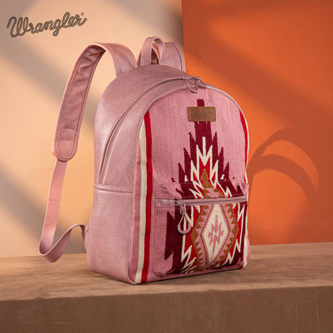 Wrangler Aztec Knitted Backpack