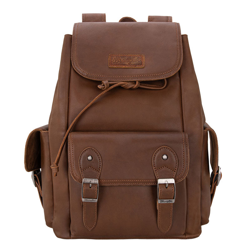 Wrangler Genuine Leather Backpack