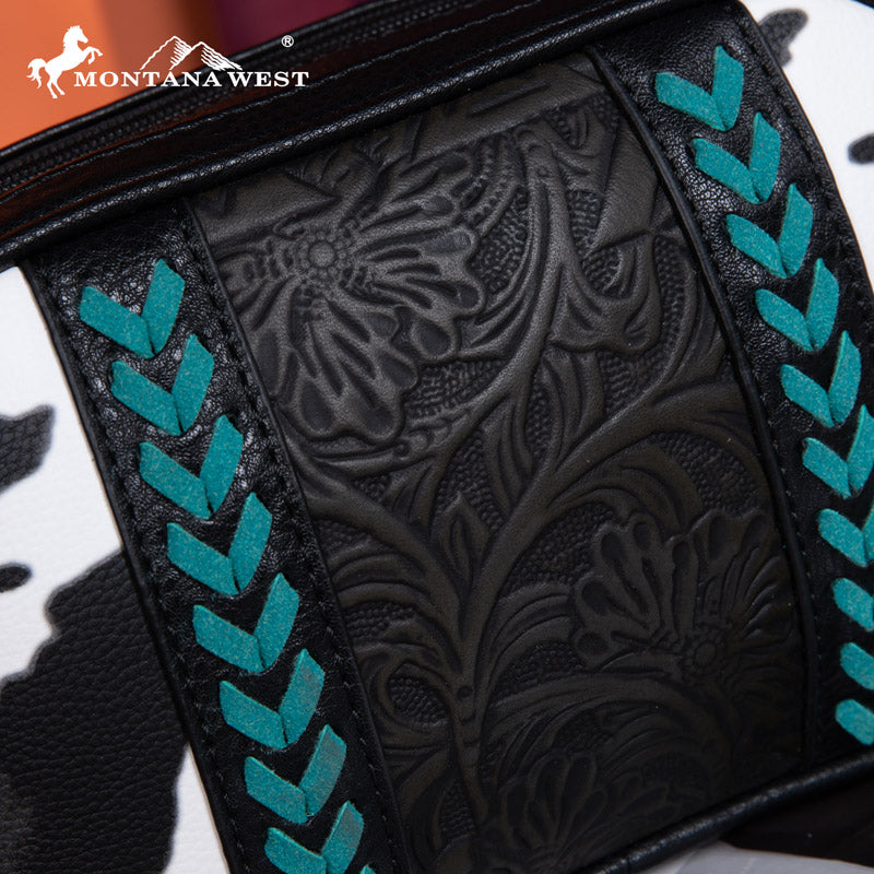 Montana West Tooled Whipstitch Crossbody Bag