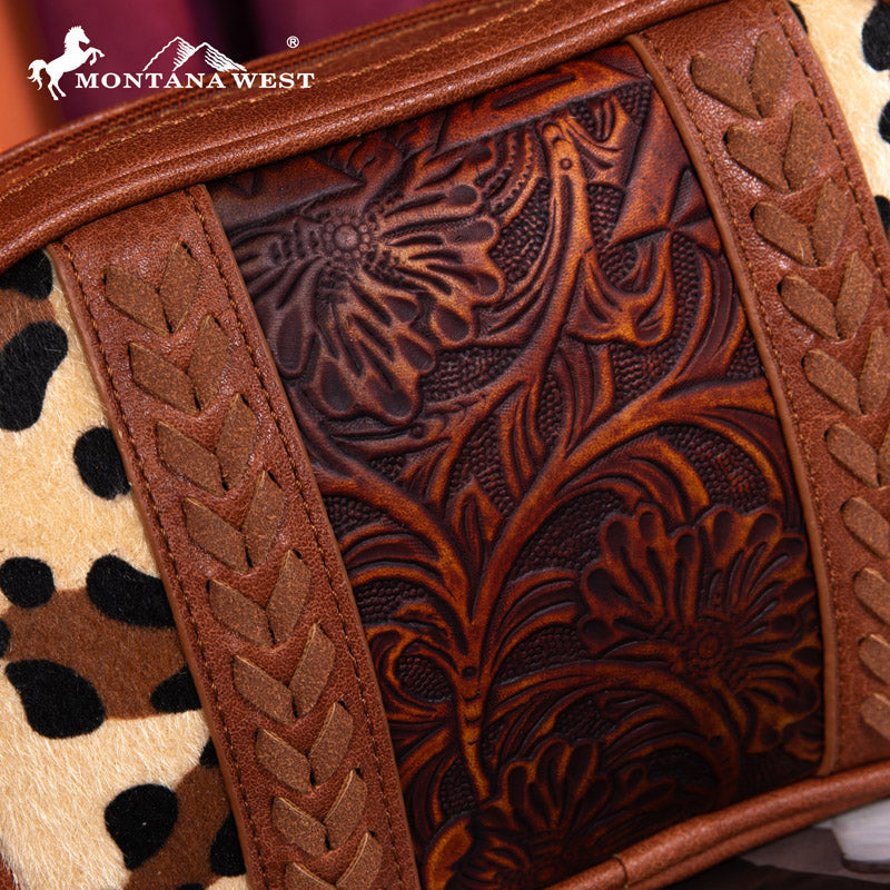 Montana West Tooled Whipstitch Crossbody Bag