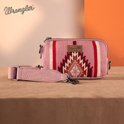 Wrangler Aztec Knitted Mini Crossbody