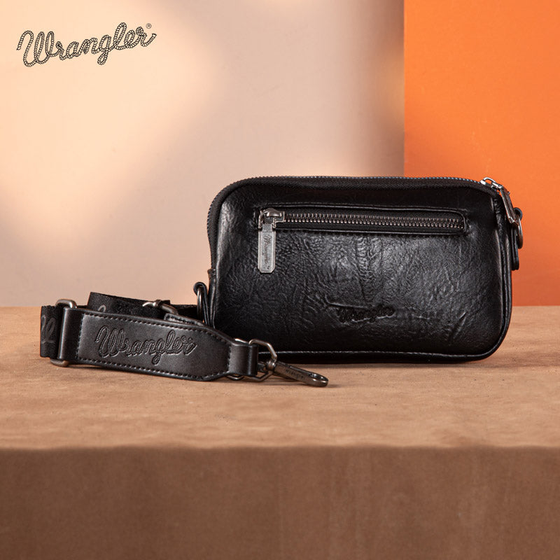 Wrangler Aztec Knitted Mini Crossbody