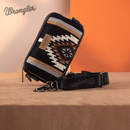 Wrangler Aztec Knitted Mini Crossbody