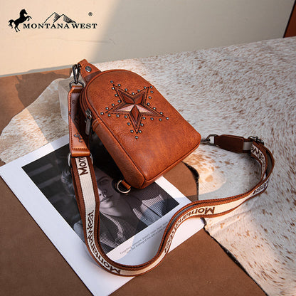 Montana West Longhorn Star Sling bag