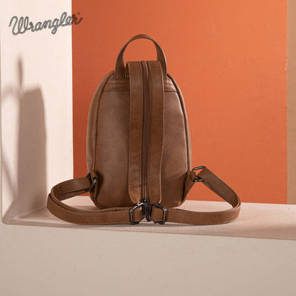 Wrangler Denim-textured Sling Bag