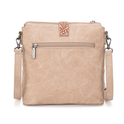 Montana West Buckle Studs Crossbody Bag