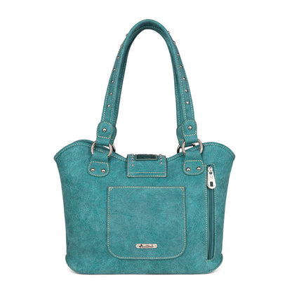 Montana West Tooling Studded Concealed Carry Handbag