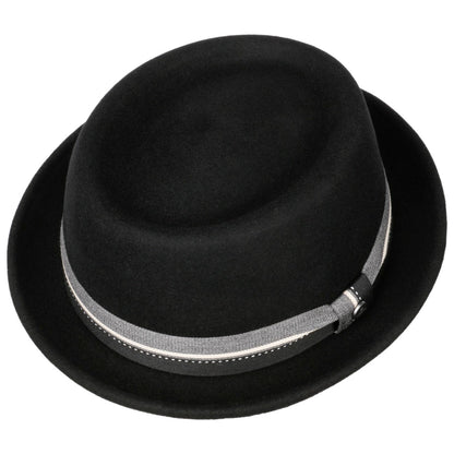 Wandricks Pork Pie Wool Fedora Hat