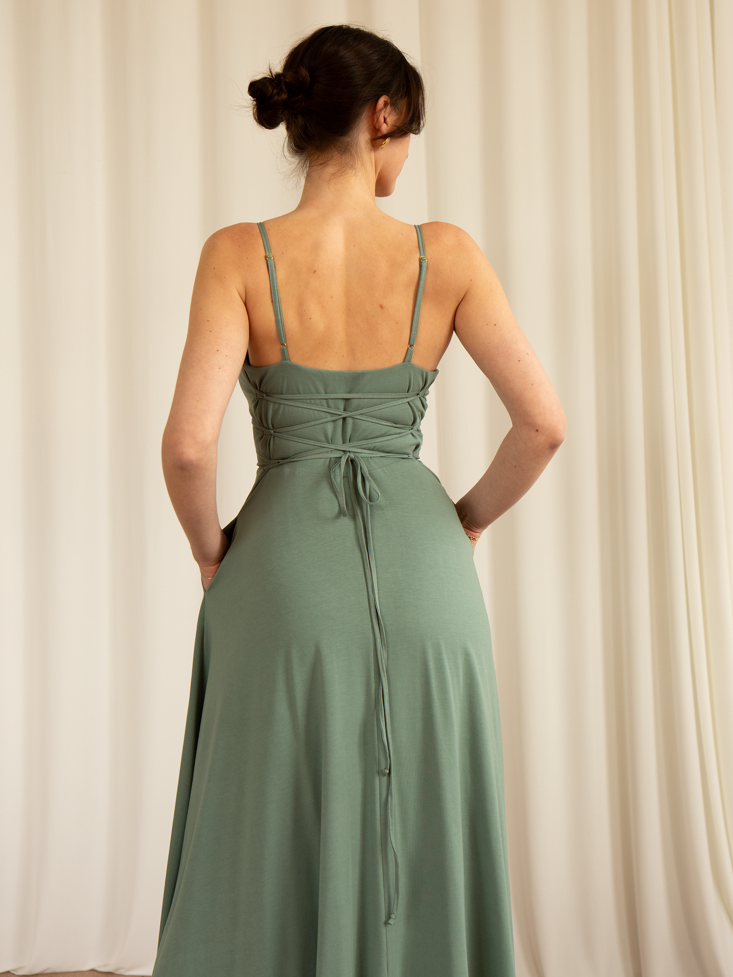 Winslet slip dress (with pockets)