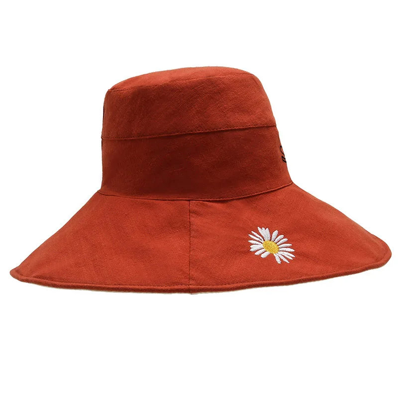 Women's Double-sided Large Brim Sun Hat