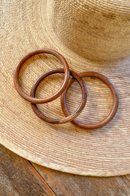 WOODEN STACKING BANGLES