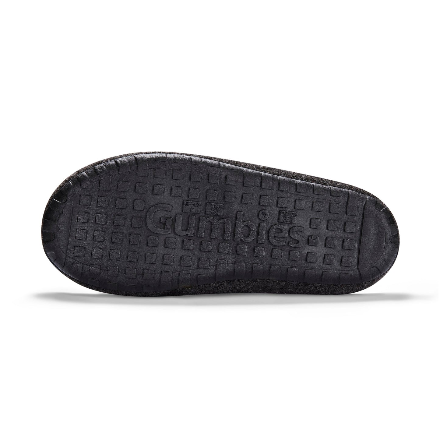 Outback Slippers - Men's - Charcoal & Red