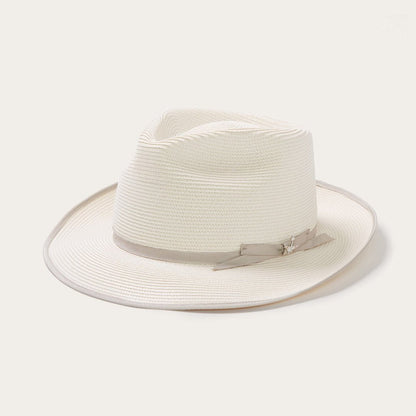 STRATOLINER HEMP FEDORA -BEIGE[BUY 2 FREE SHIPPING & BOX PACKING]