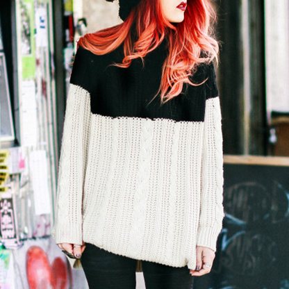 Vintage Minimalist Knitted Sweater