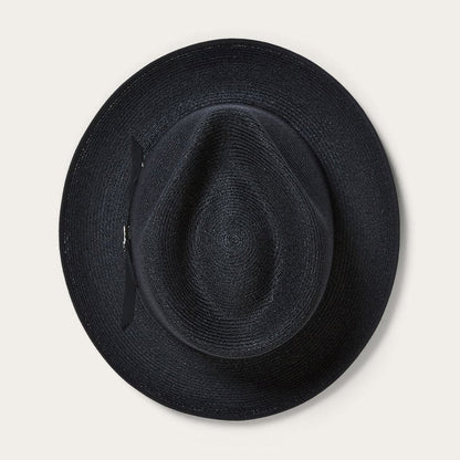 STRATOLINER HEMP FEDORA -BLACK