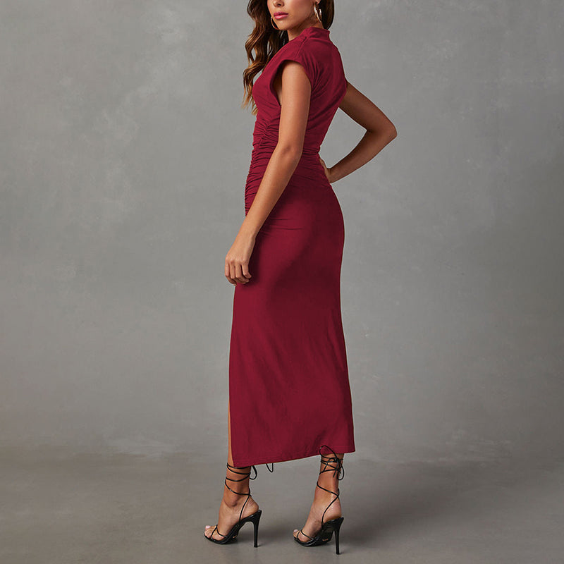 Long Skirt, Elegant And High-end Women's Slit, Sexy Hip-hugging Skirt, Slim Dress