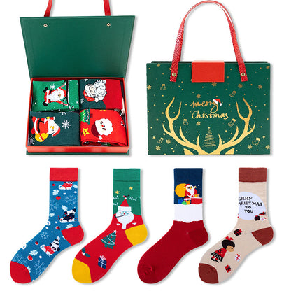 Christmas Gift Socks Gift Box