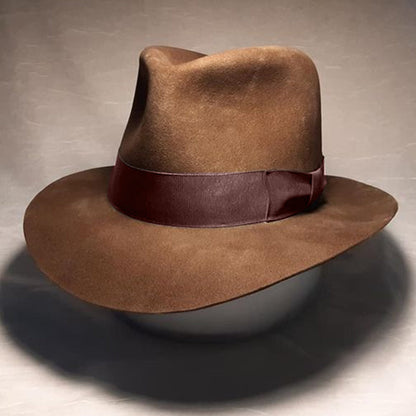 Vintage Explorer's Wool Felt Hat