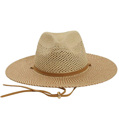 Ezra | Mens Wide Brim Straw Sun Hat