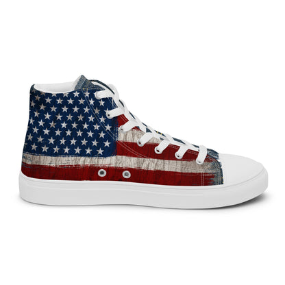 Mullet Cowboy Patriot Men__ high top canvas shoes