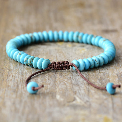 Unisex Vintage Natural Stone Bohemian Ethnic Bracelet