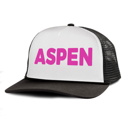 ASPEN Letter Printed Trucker Hat