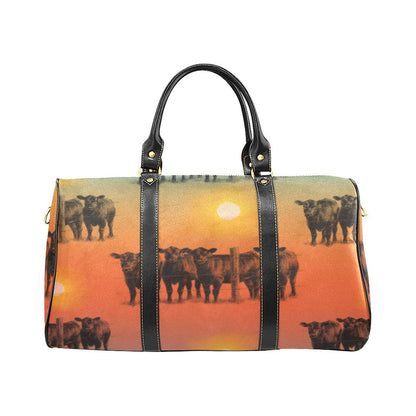 Sunset Cattle Ranch Small Travel Bag