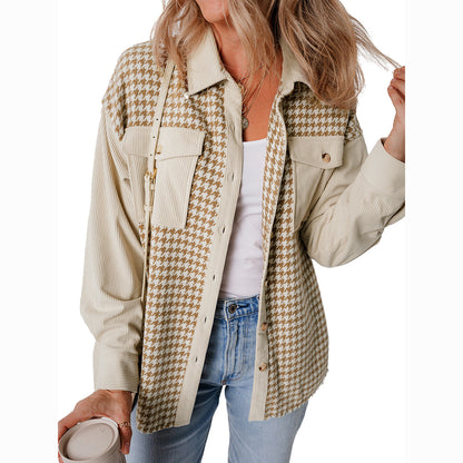 Women's Corduroy Long Sleeve Jacket